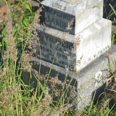 VILLIERS Jacob, de -1937