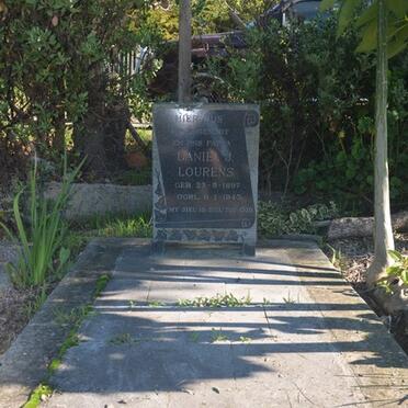 LOURENS Daniel J. 1897-1943