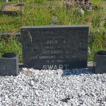 SWART Jurie J. 1878-1957 & Susanna E. LOURENS 18??-1969