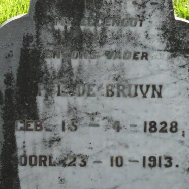 BRUYN P.L., de 1828-1913