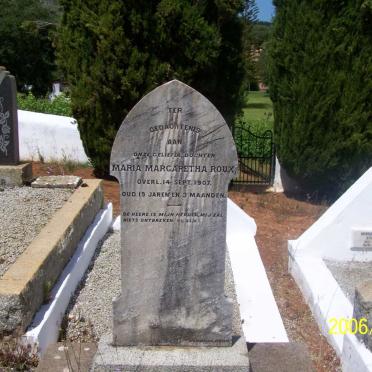 ROUX Maria Margaretha -1907
