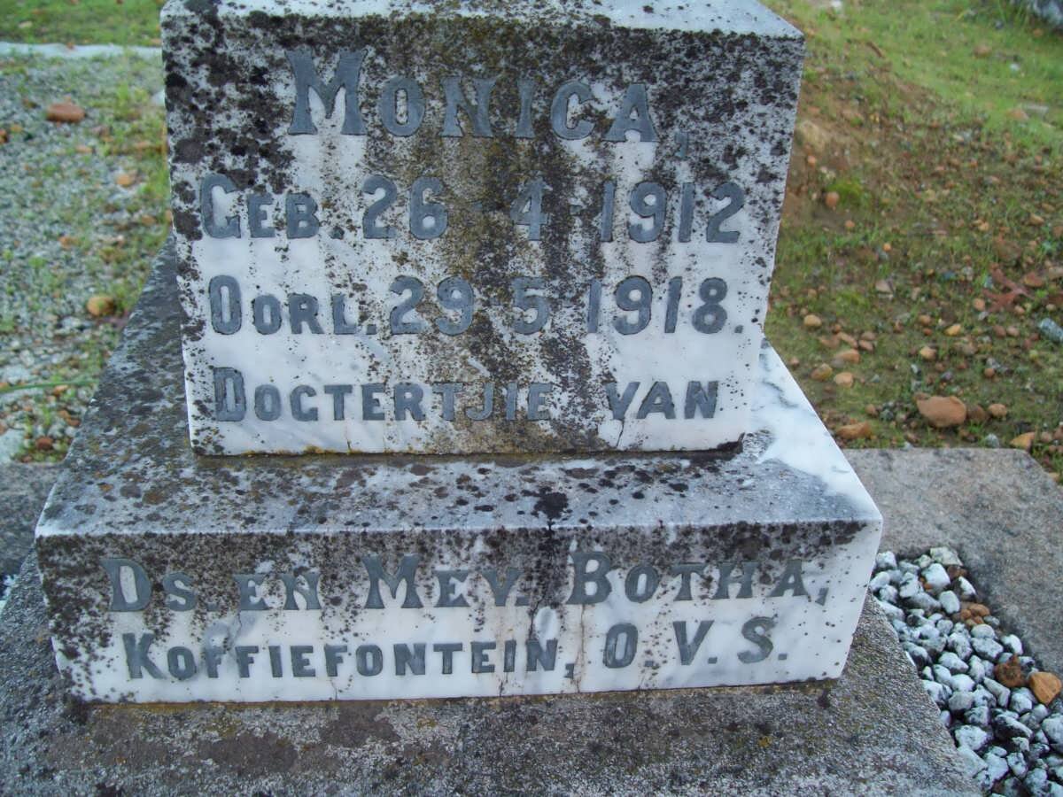 BOTHA Monica 1912-1918