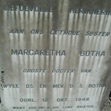 BOTHA Margaretha -1948
