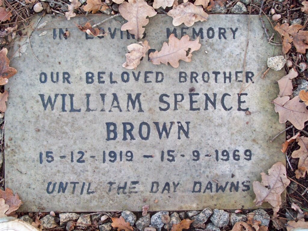 BROWN William Spence 1919-1969