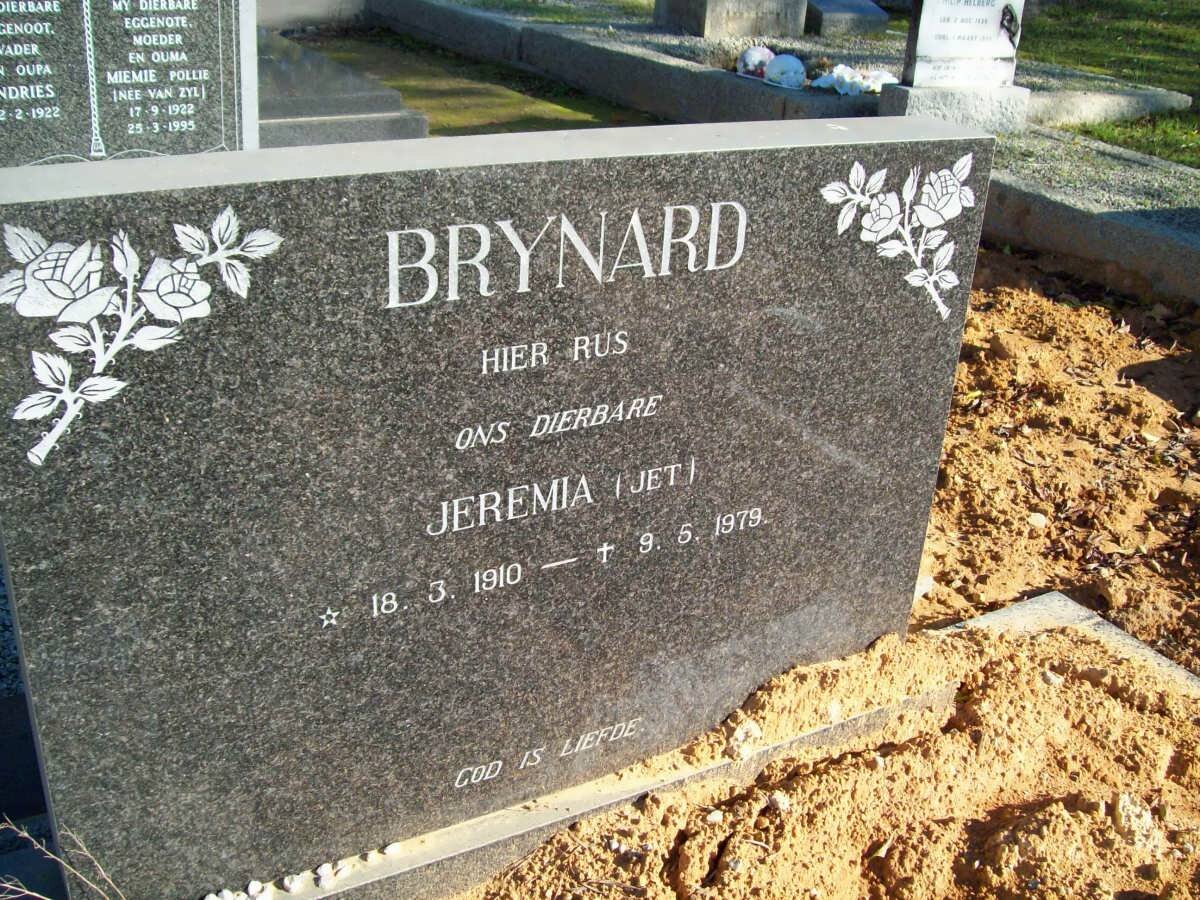 BRYNARD Jeremia 1910-1979