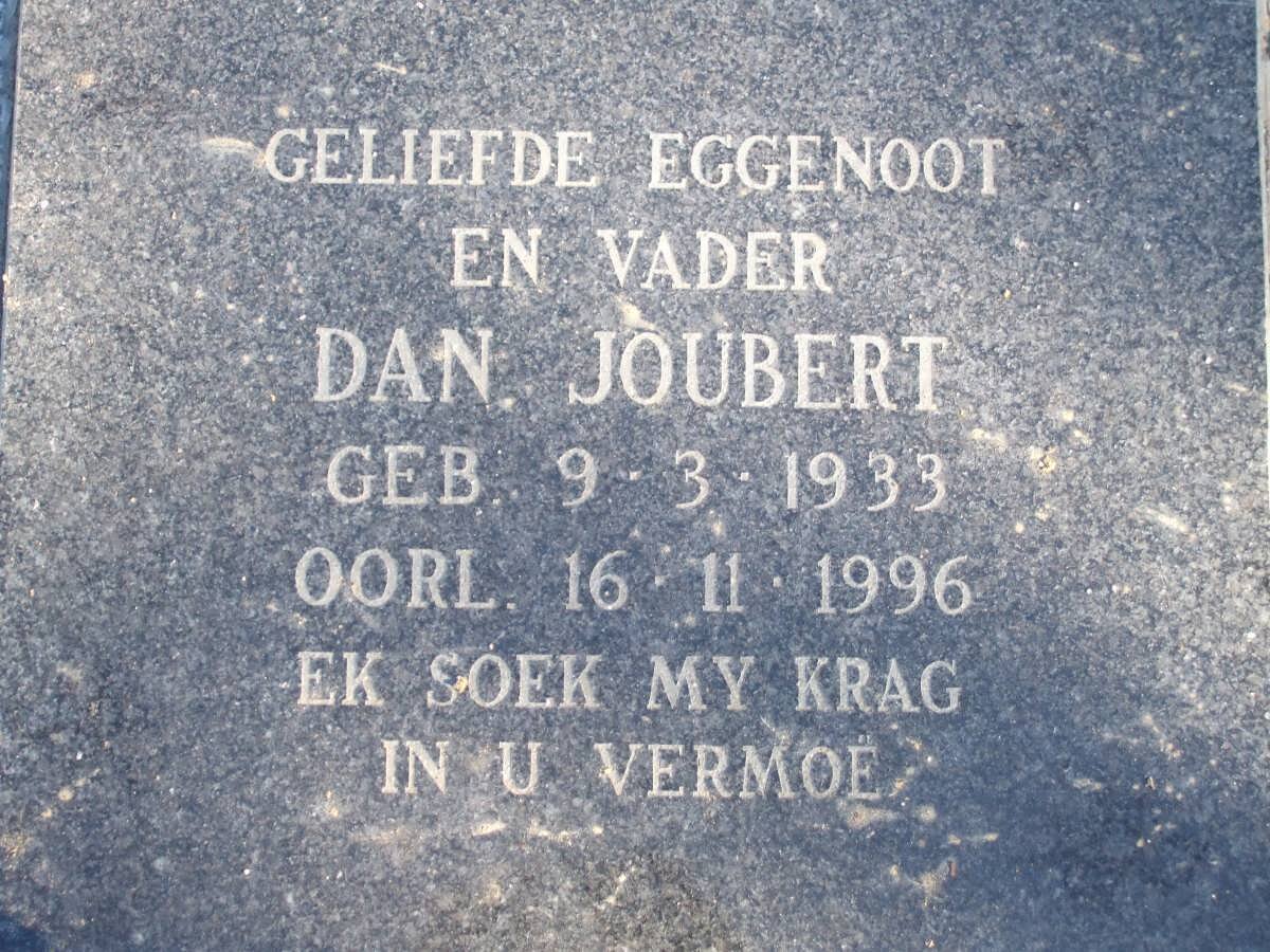 JOUBERT Dan 1933-1996