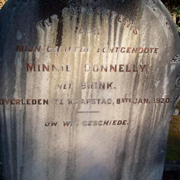 DONNELLY Minnie nee BRINK -1920