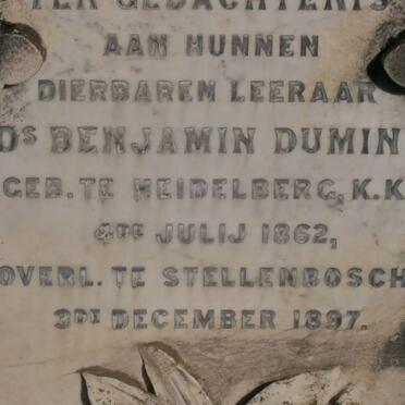DUMINY Benjamin 1862-1897