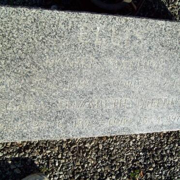 ELLIS Daniel Matthys 1888-1975 &amp; Susara Elizabeth NEEDHAM 1892-1978