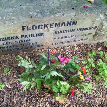 FLOCKEMANN Joachim Heinrich 1915-1967 &amp; Franziska Pauline STARK 1912-2000