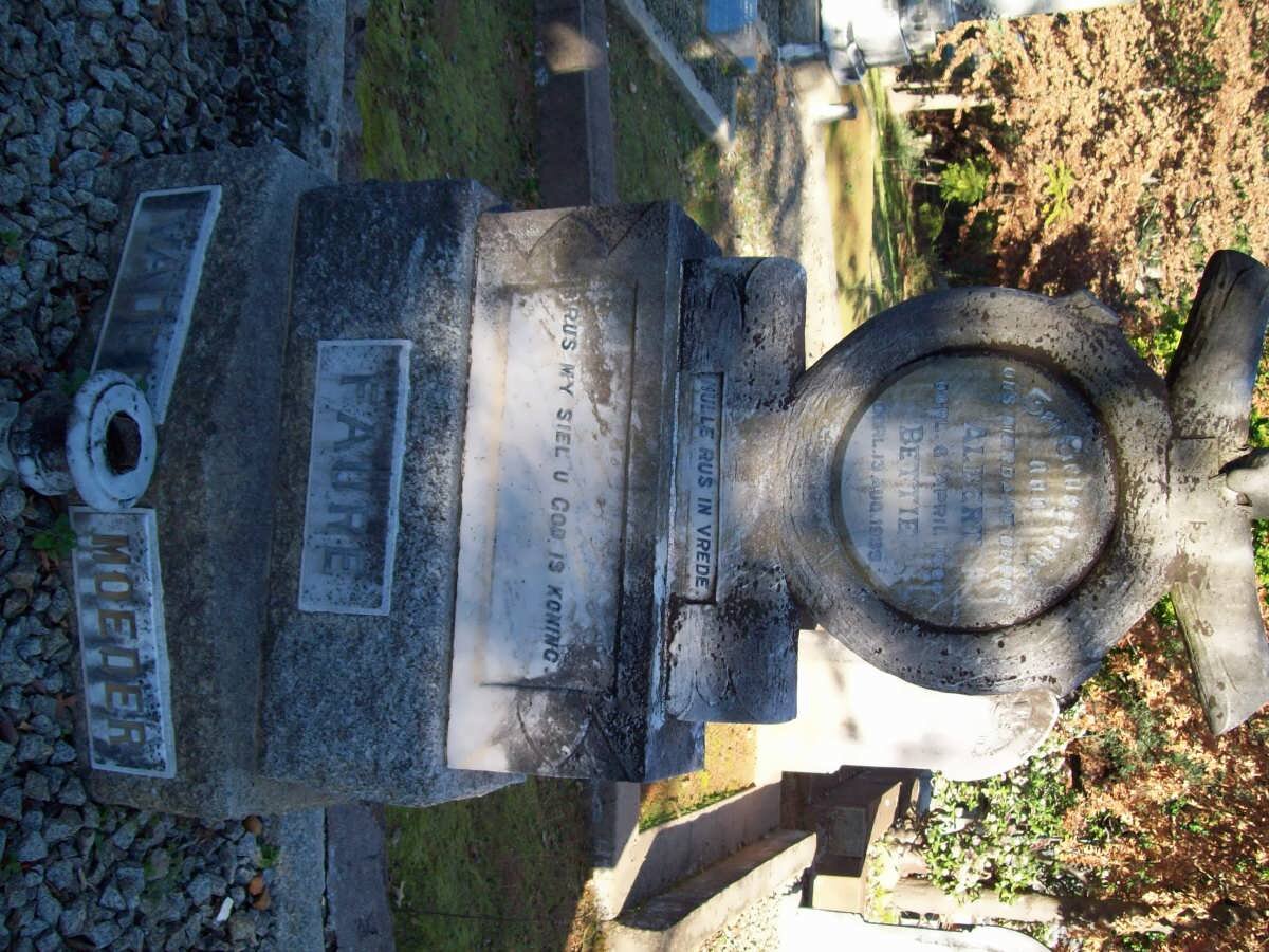 FAURE Albert -1906 &amp; Bettie -1935