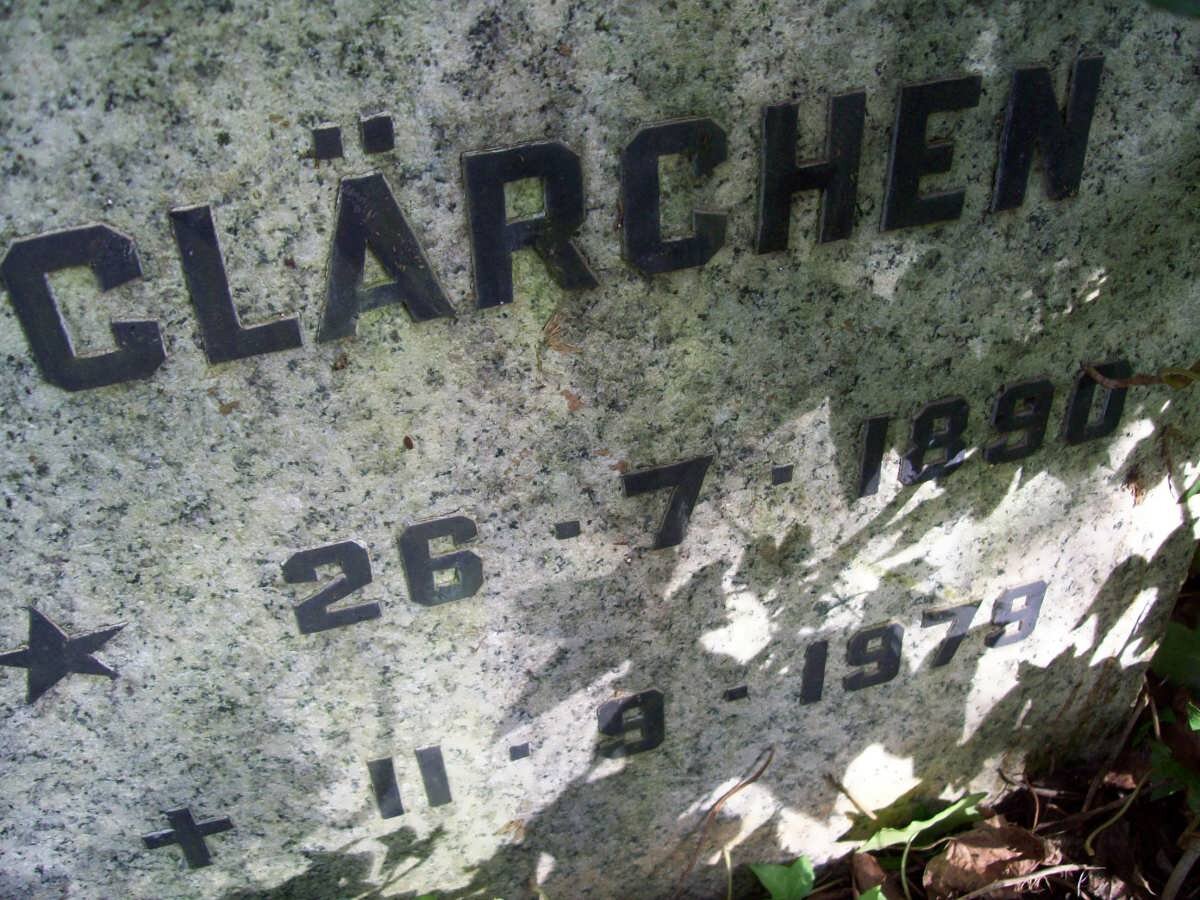 GROSSKOPF Clärchen 1890-1979