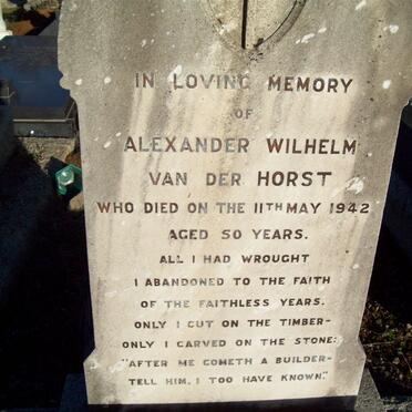 HORST Alexander Wilhelm, van der 1942 &amp; Eileen Shawe FOSTER 1891-1959_2