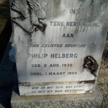 HELBERG Philip 1936-1950