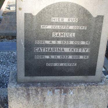 HELM Samuel -1935 &amp; Catharina -1932