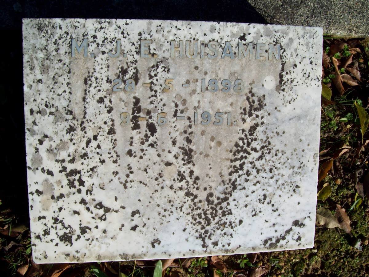 HUISAMEN M.J.E. 1898-1951