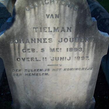 JOUBERT Tielman Johannes 1893-1897