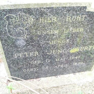 JUNGGEBURTH Peter 1947-1956