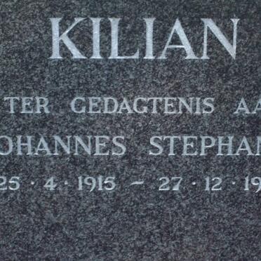KILIAN Johannes Stephanus 1915-1967
