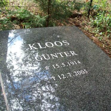 KLOOS Günter 1914-2005