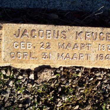 KRUGER Jacobus 1937-1943