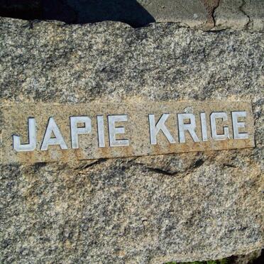 KRIGE Japie