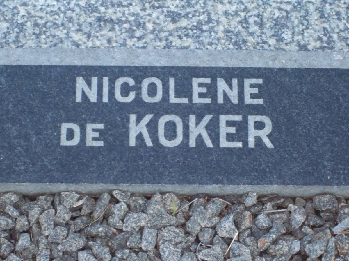 KOKER Nicolene, de