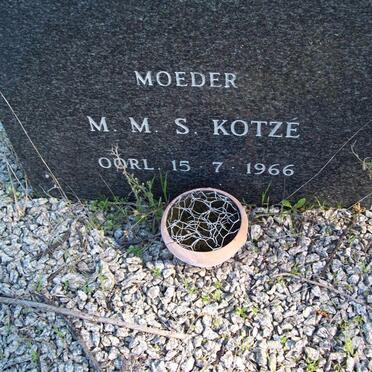 KOTZE M.M.S. -1966