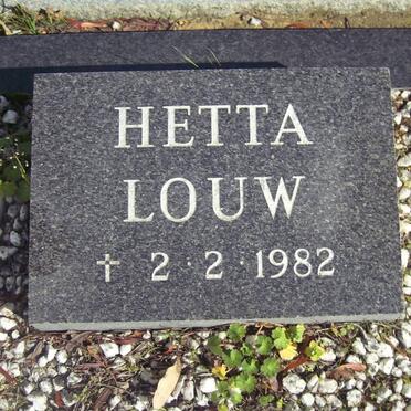 LOUW Hetta -1982