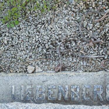 LIEBENBERG Carel Johannes 1920-1959