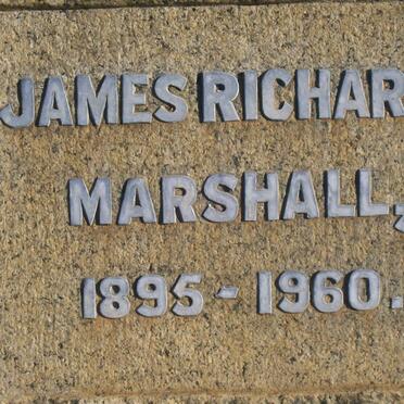 MARSHALL James Richard 1895-1960