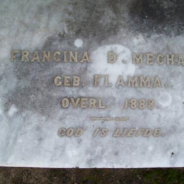 MECHAU J. Franciscus -1904 &amp; Hester J DE KOK -1890 :: MECHAU Francina D. nee FLAMMA -1888