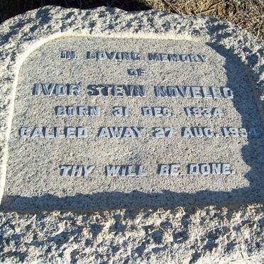 NOVELLO Ivor Steyn 1934-1934