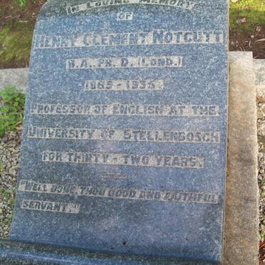 NOTCUTT Henry Clement 1865-1935