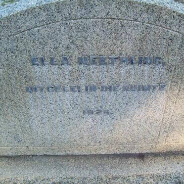 NEETHLING Ella -1926