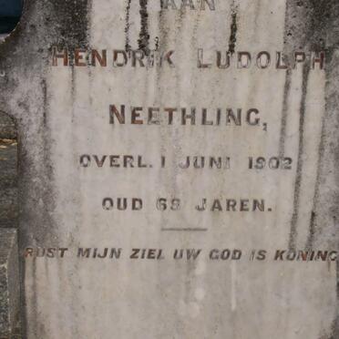 NEETHLING Hendrik Ludolph -1902