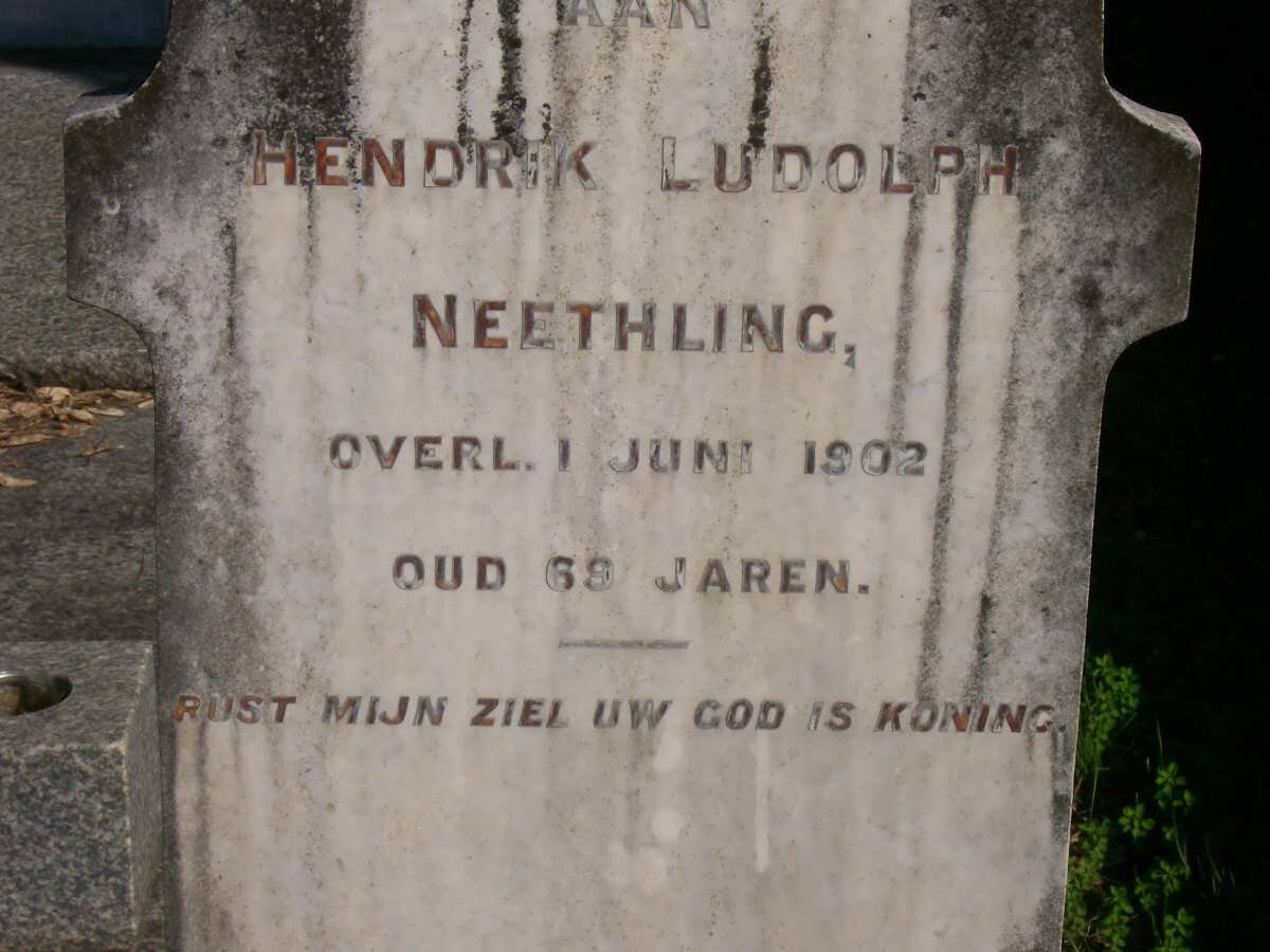 NEETHLING Hendrik Ludolph -1902