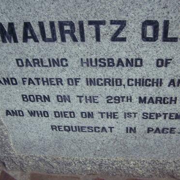 OLëN Mauritz 1920-1983