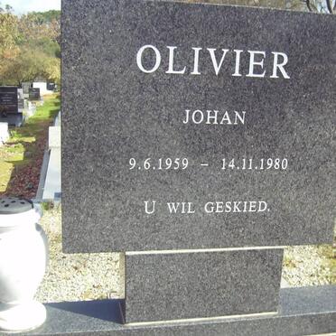 OLIVIER Johan 1959-1980