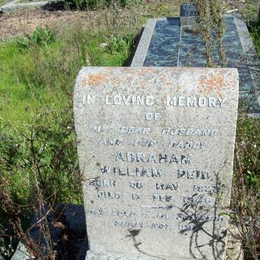 REID Abraham William 1897-1946