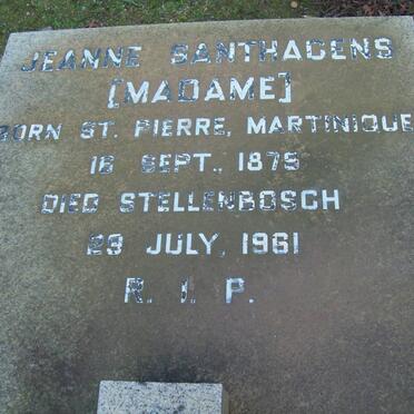 SANTHAGENS Jeanne 1875-1961