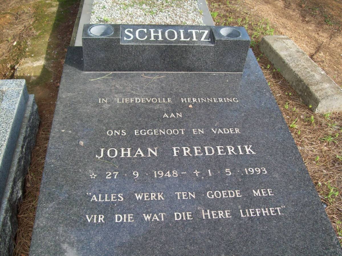 SCHOLTZ Johan Frederik 1948-1993