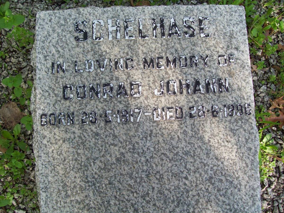 SCHELHASE Conrad Johann 1917-1996