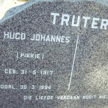 TRUTER Hugo Johannes 1917-1994