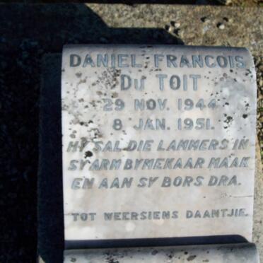 TOIT Daniel Francois, du 1944-1951