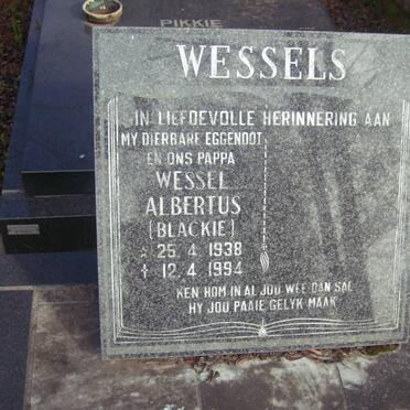 WESSELS Wessel Albertus 1938-1994
