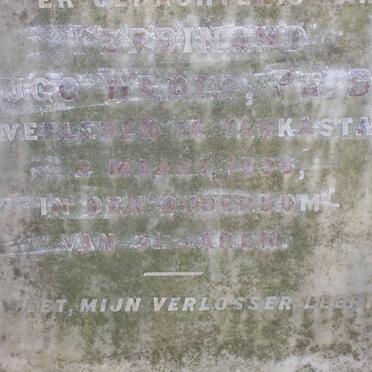 WEBER Ferdinand Hugo -1896