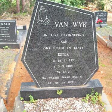WYK Ester, van 1923-1989
