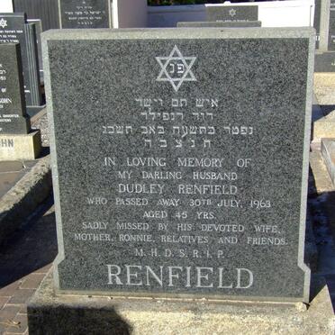 RENFIELD Dudley -1963