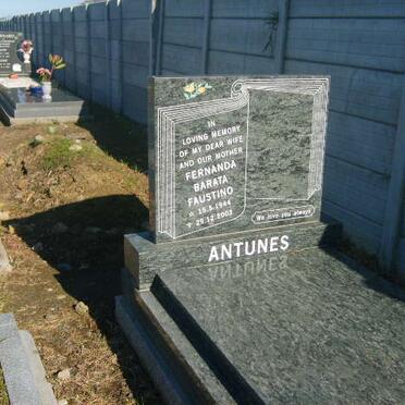 ANTUNES Fernanda Barata Faustino 1944-2003